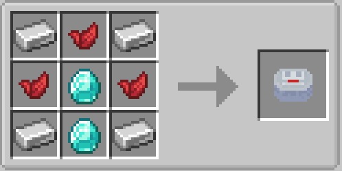 Cobblemon Utility Recipes Data Pack (1.21.1) – Craft Rare Training Supplies 7 Crafting a silver cap using iron ingots diamonds and red feathers