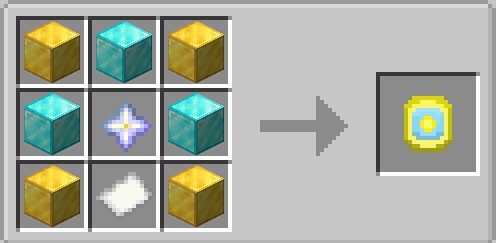 Cobblemon Utility Recipes Data Pack (1.21.1) – Craft Rare Training Supplies 8 Crafting a shiny card using gold blocks diamond blocks nether star and paper