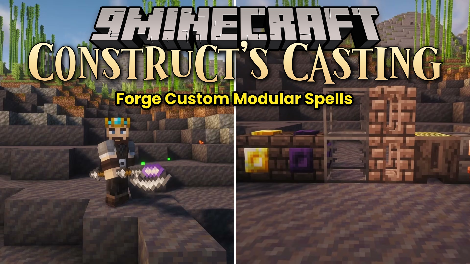 Construct’s Casting Mod (1.20.1) – Forge Custom Spellcasting Weapons