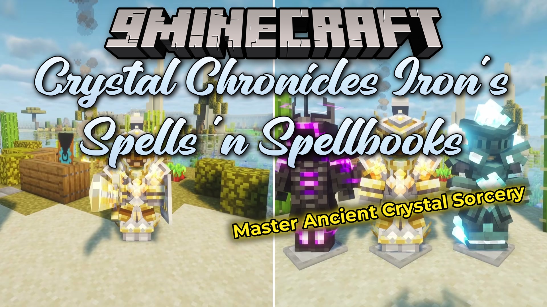 Crystal Chronicles Iron’s Spells ‘n Spellbooks Mod (1.21.1)
