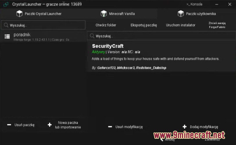 Crystal Launcher (26.2, 1.20.1) – Most Popular Free Launcher In Poland 10 Crystal launcher screenshots 9