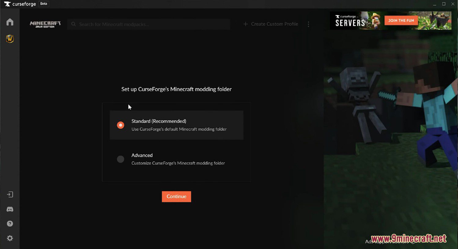 Curseforge Launcher (26.2, 1.20.1) – Easy Install Minecraft Mods &Amp; Modpacks 3 Curseforge launcher screenshots 2