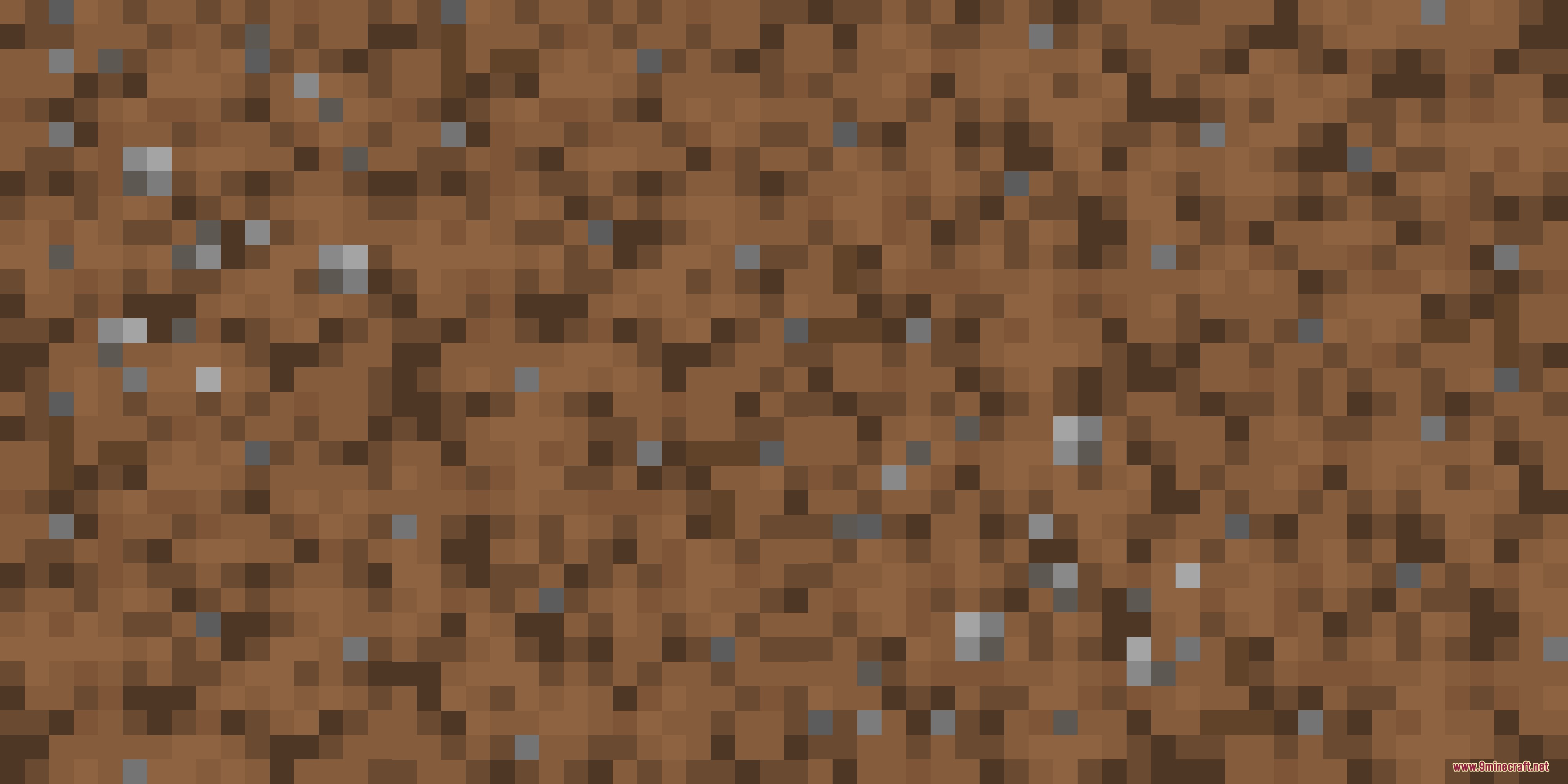Dungeons Dirt Resource Pack (26.2, 1.20.1) – Rocky Ground Textures 3 Detailed view of a dirt block texture with small grey pebble patterns