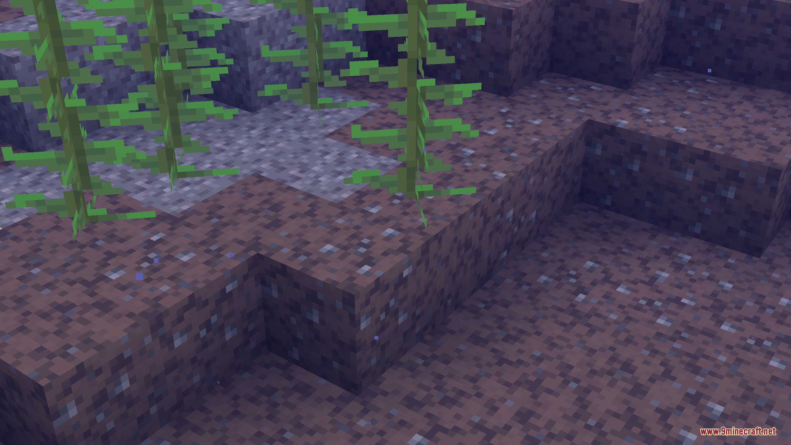 Dungeons Dirt Resource Pack (26.2, 1.20.1) – Rocky Ground Textures 4 Underwater dirt blocks with pebble variations and green kelp in minecraft