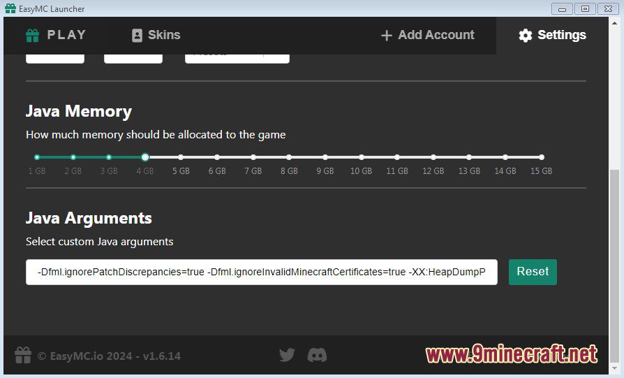 Easymc Launcher (26.2, 1.20.1) – Playing Minecraft For Free Account 8 Easymc launcher screenshots 5