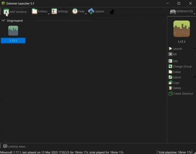 Extreme Launcher (26.2, 1.20.1) – An Open-Source Minecraft Launcher 2 Extreme launcher screenshots 1