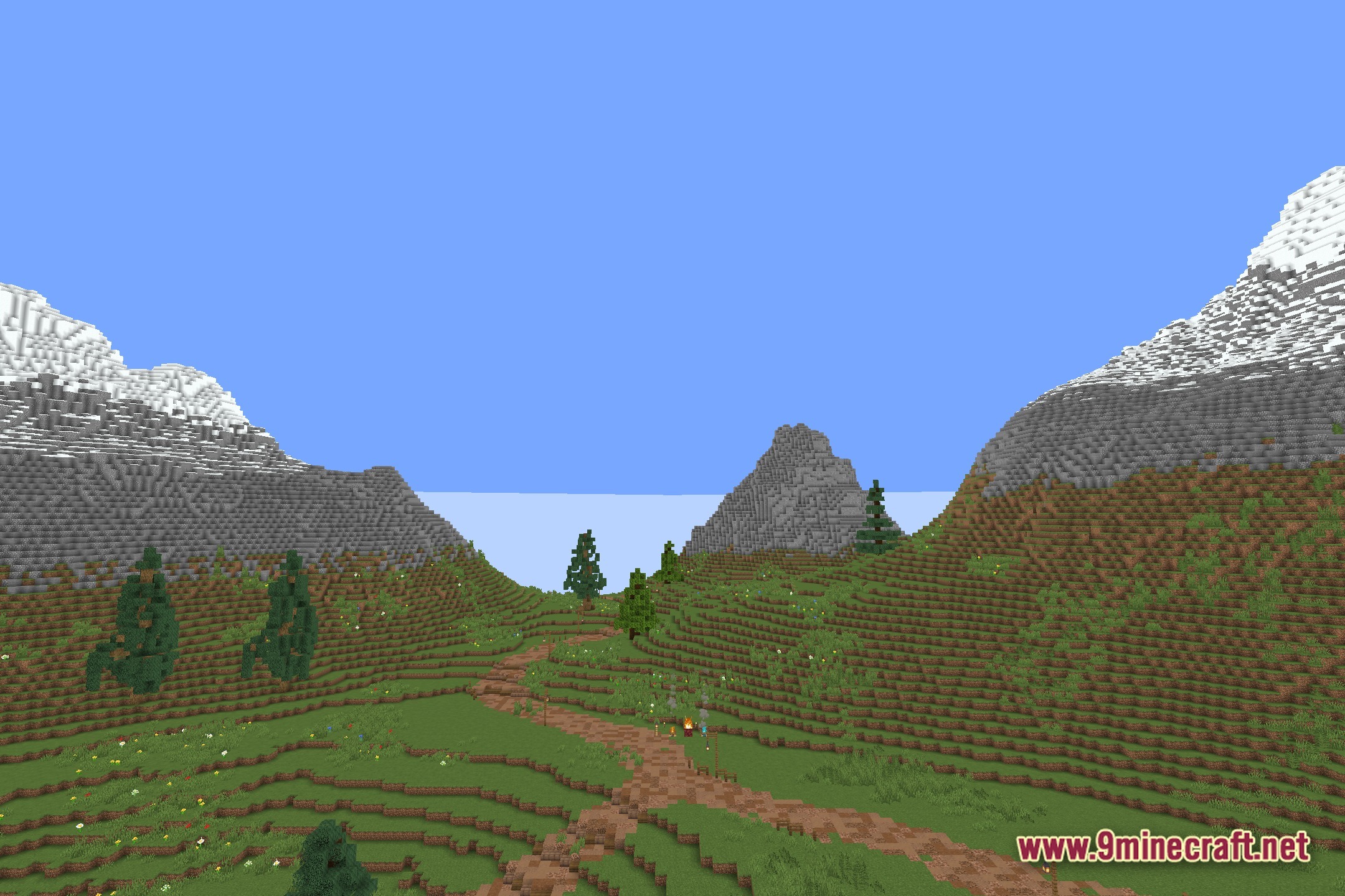 Fancywind And Waves Shaders (26.2, 1.20.1) – Vanilla Lighting And Plant Motion 2 Fancywind and waves shaders screenshot 1