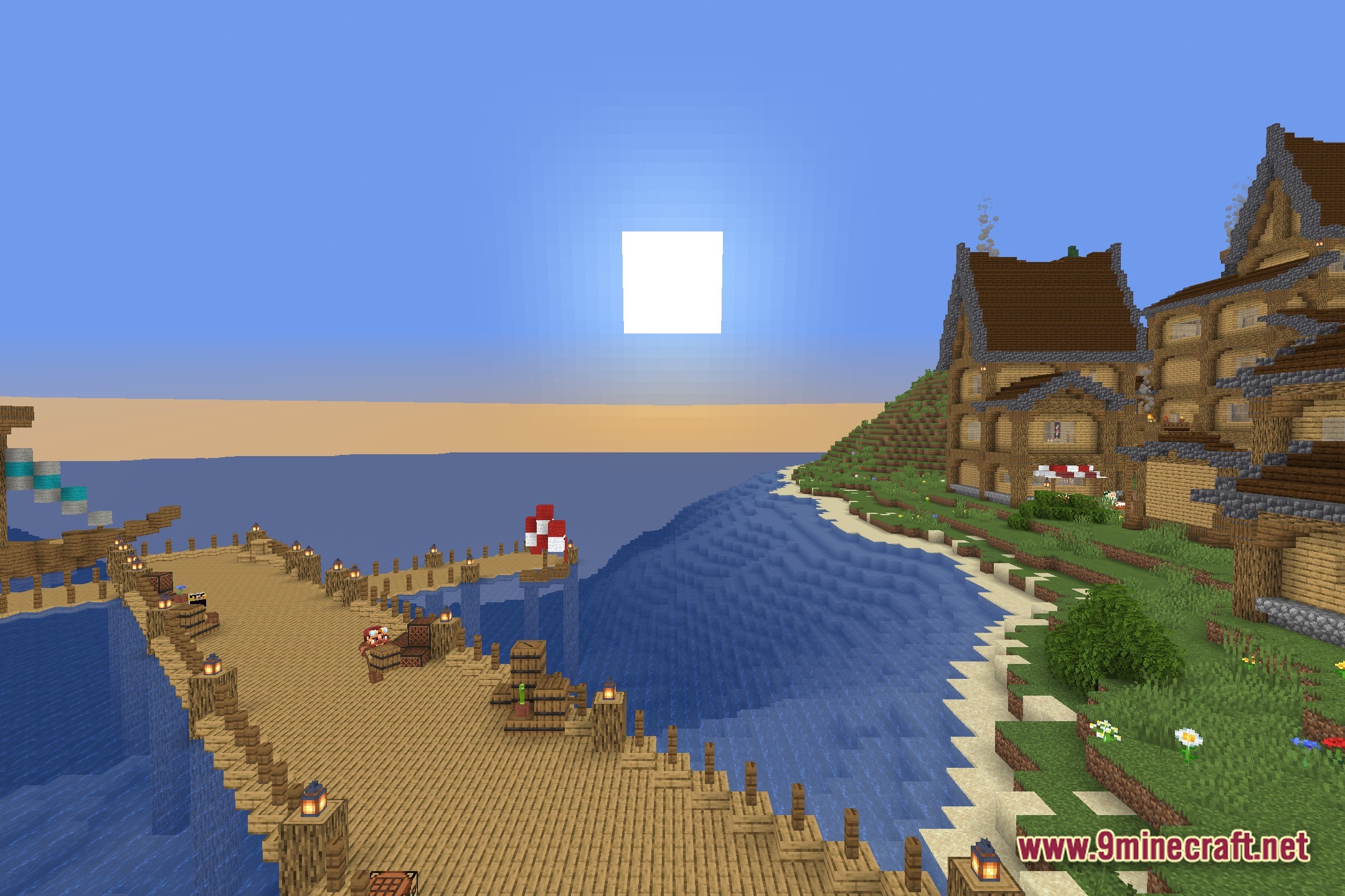 Fancywind And Waves Shaders (26.2, 1.20.1) – Vanilla Lighting And Plant Motion 3 Fancywind and waves shaders screenshot 2