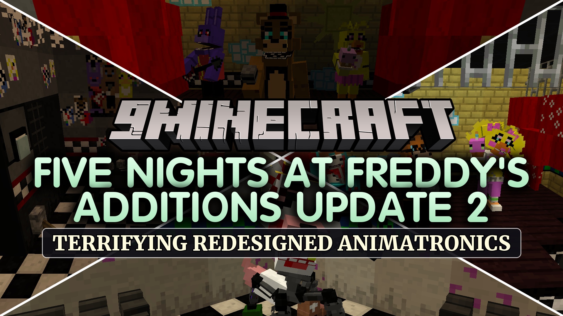 Five Nights at Freddy’s Additions Update 2 Mod (1.21.1) Five Nights at Freddy’s Additions Update 2 Mod (1.21.1)