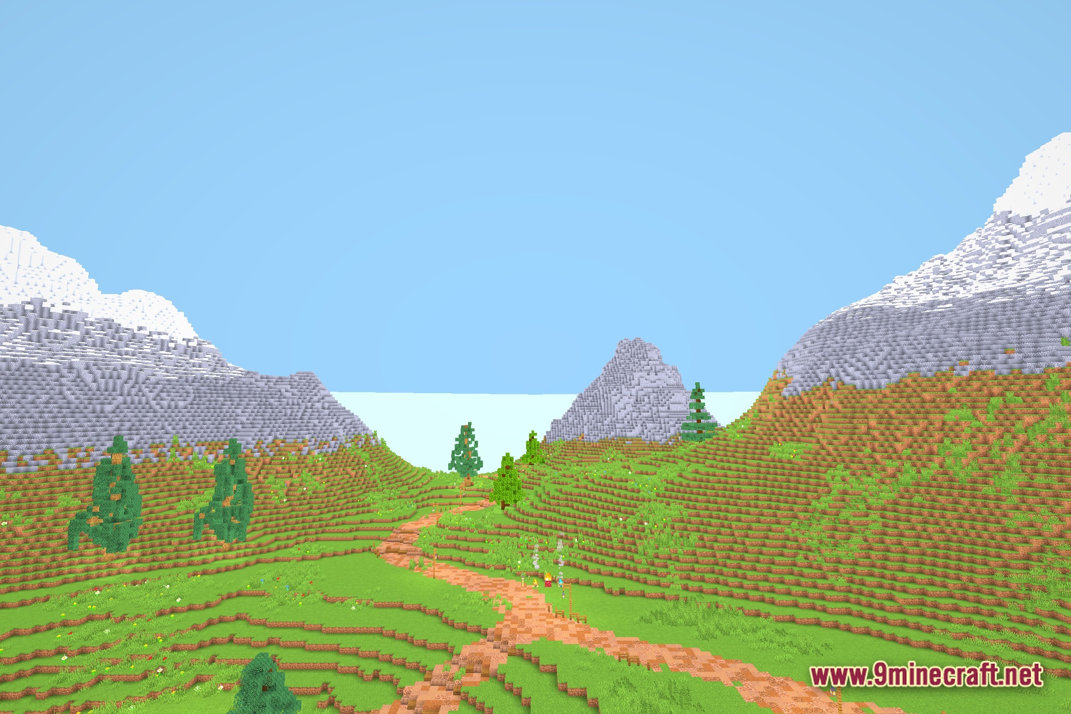 For The Real Potatoes Shaders (26.2, 1.20.1) – Lagless Basic Vanilla Shadows 2 For the real potatoes shaders screenshot 1