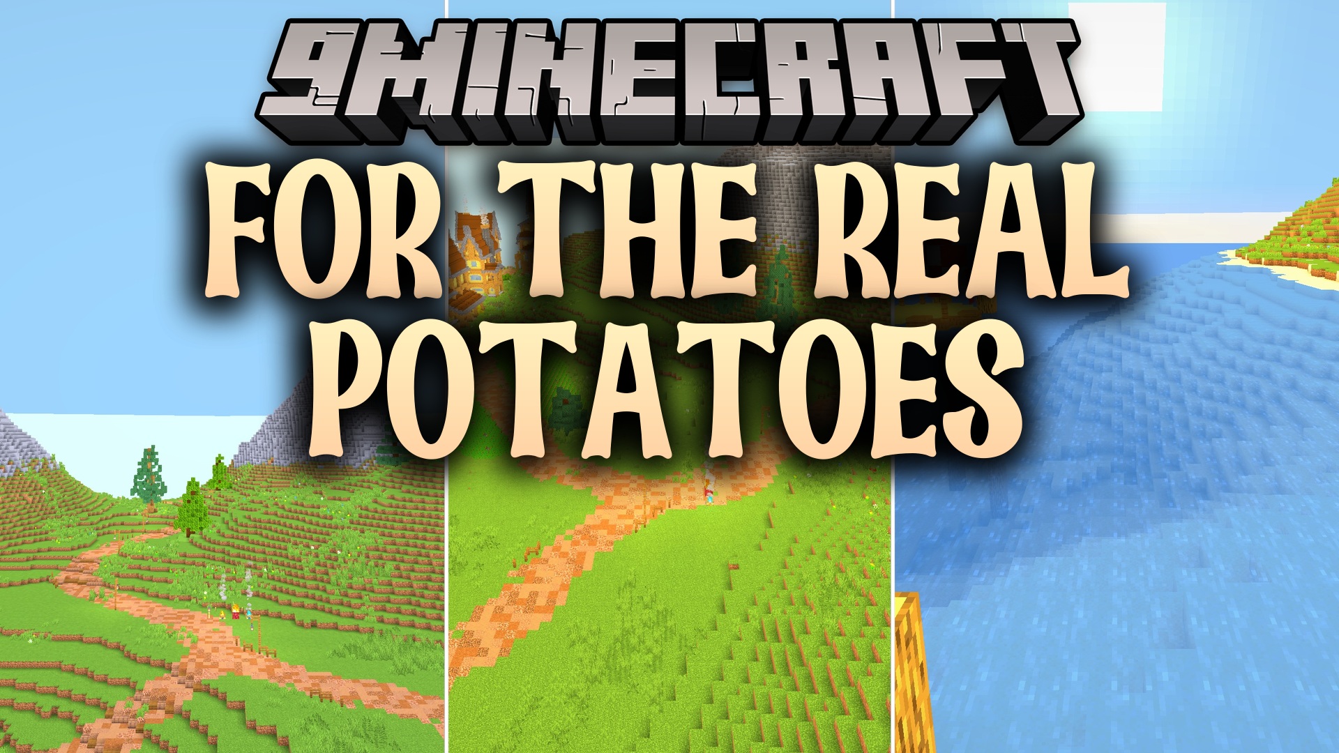 For the Real Potatoes Shaders (26.2, 1.20.1) – Lagless Basic Vanilla Shadows