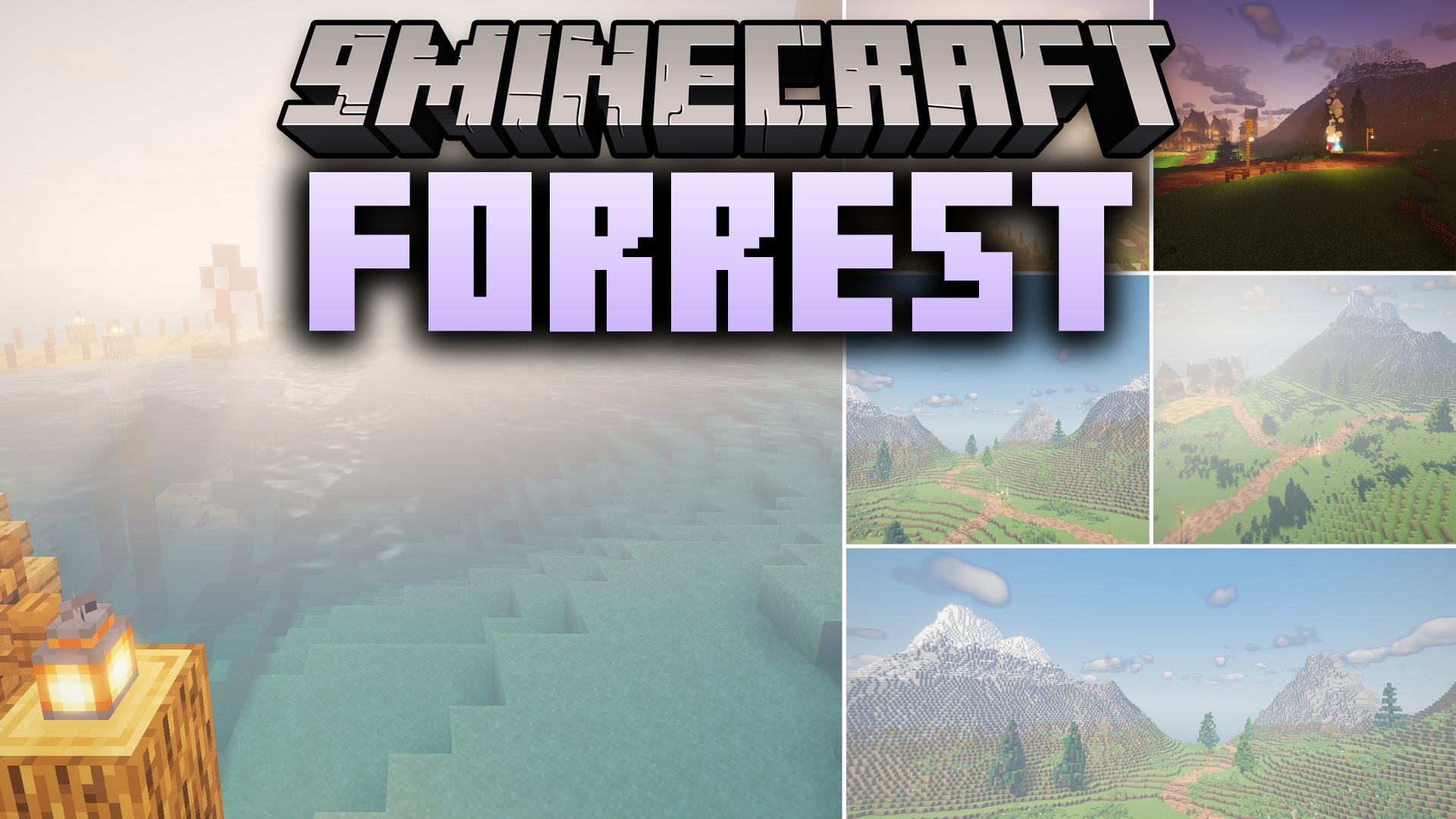 Forrest Shaders (26.2, 1.20.1) – Clean Sunbeams and Vanilla Lighting