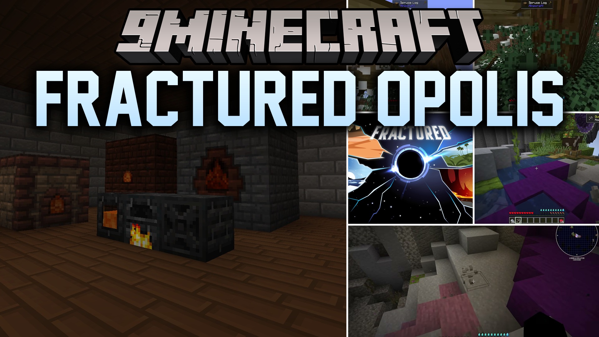 Fractured Opolis Modpack (1.21.1) – Fly Explore And Rebuild