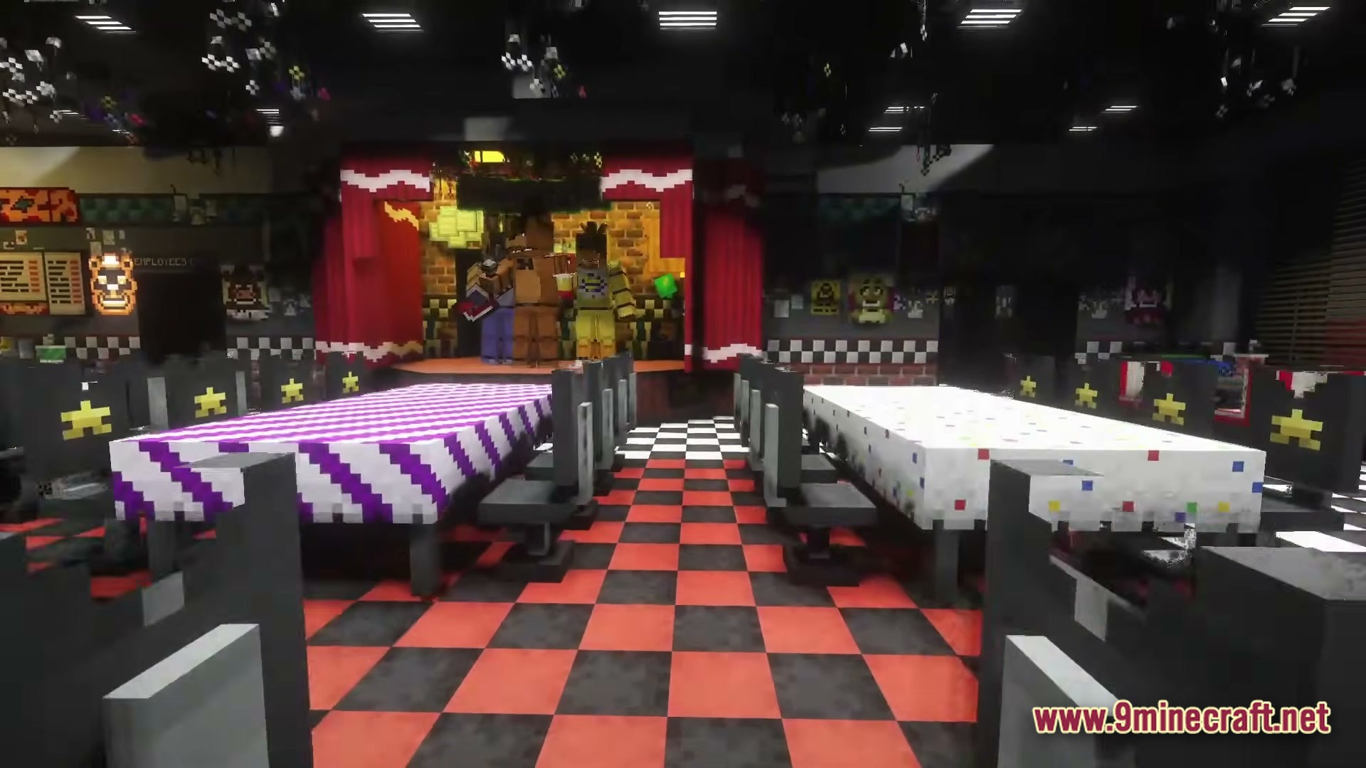 Freddy Fazbear’s Pizzeria Map (26.2, 1.20.1) – Hide From Haunted Animatronics 2 Freddy fazbear's pizzeria map screenshot 1