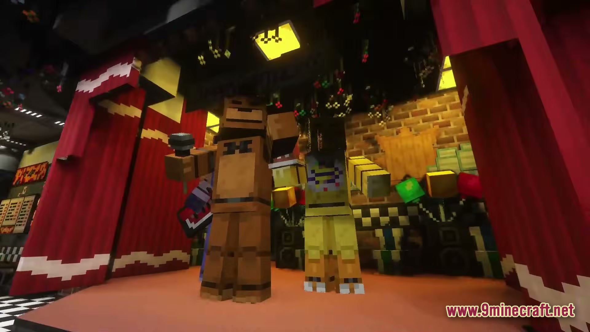 Freddy Fazbear’s Pizzeria Map (26.2, 1.20.1) – Hide From Haunted Animatronics 3 Freddy fazbear's pizzeria map screenshot 2