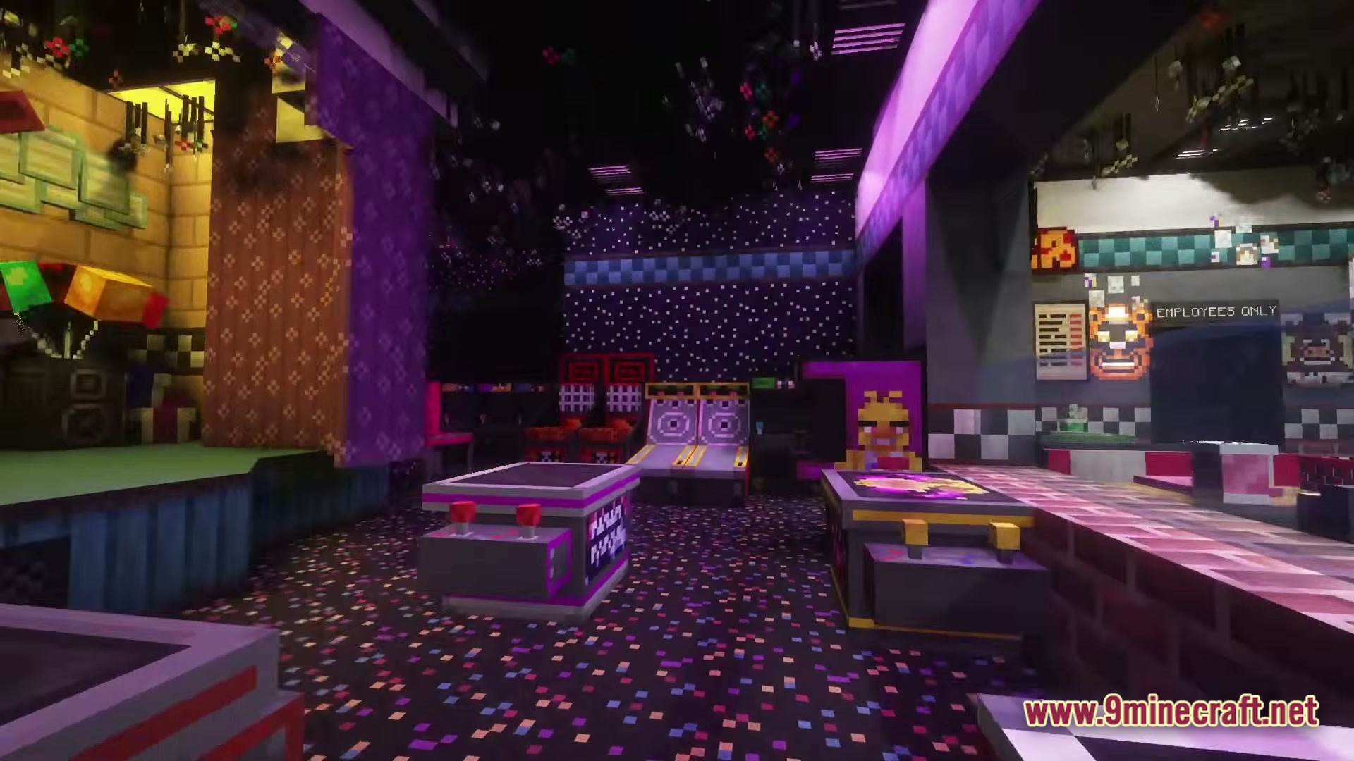 Freddy Fazbear’s Pizzeria Map (26.2, 1.20.1) – Hide From Haunted Animatronics 6 Freddy fazbear's pizzeria map screenshot 5