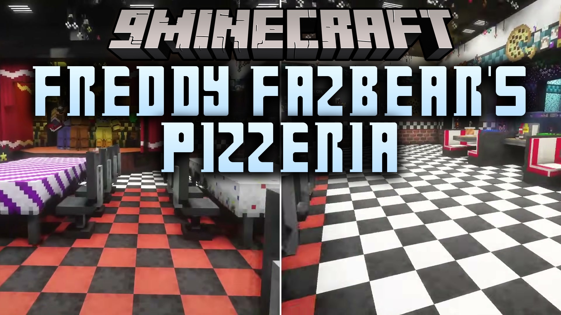 Freddy Fazbear’s Pizzeria Map (26.2, 1.20.1) – Hide From Haunted Animatronics