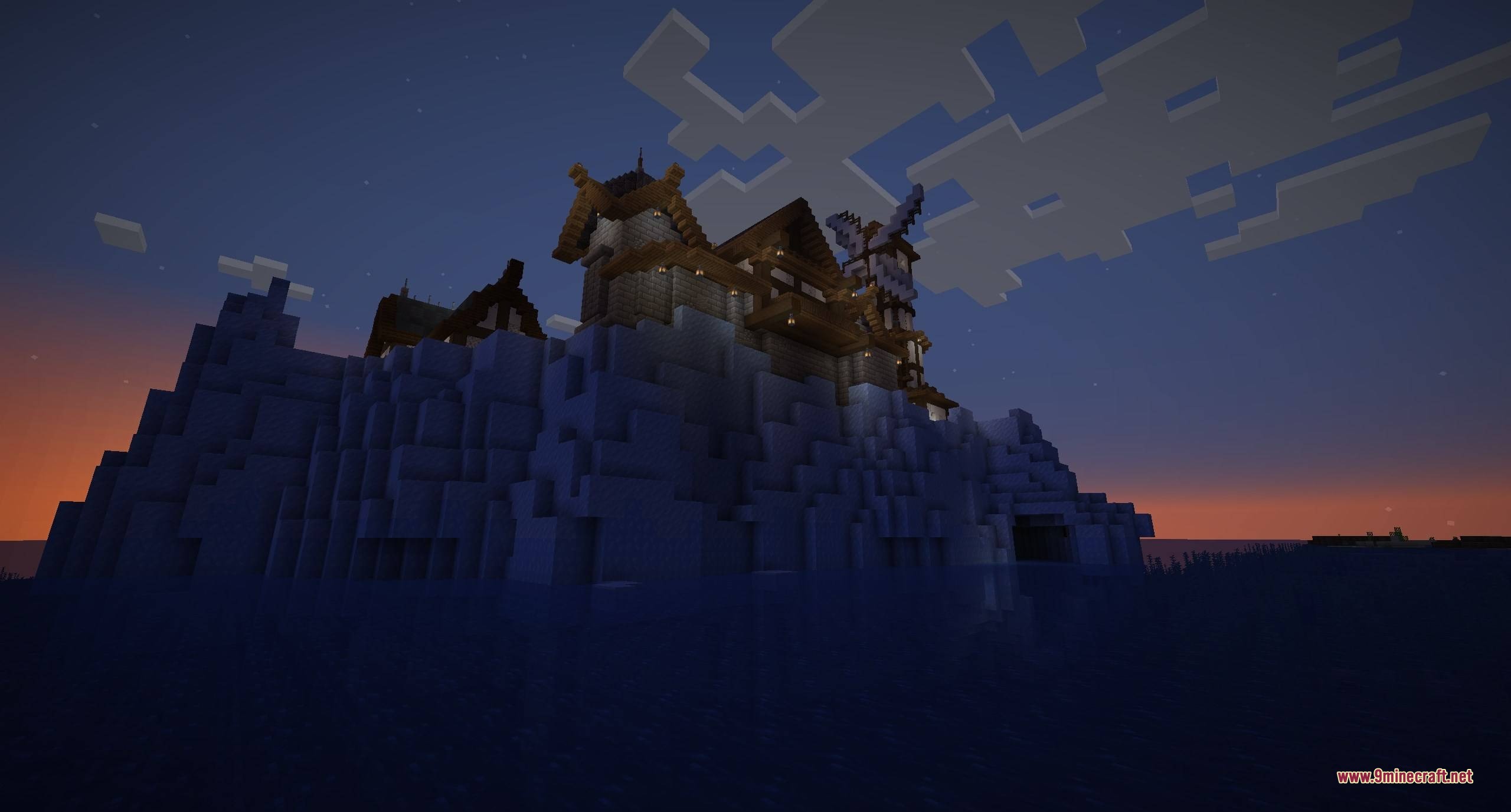 Frosthaven Villages Data Pack (1.21.11, 1.21.1) – Trade And Survive In Frozen 4 Frosthaven villages generates a settlement on a massive iceberg in the ocean