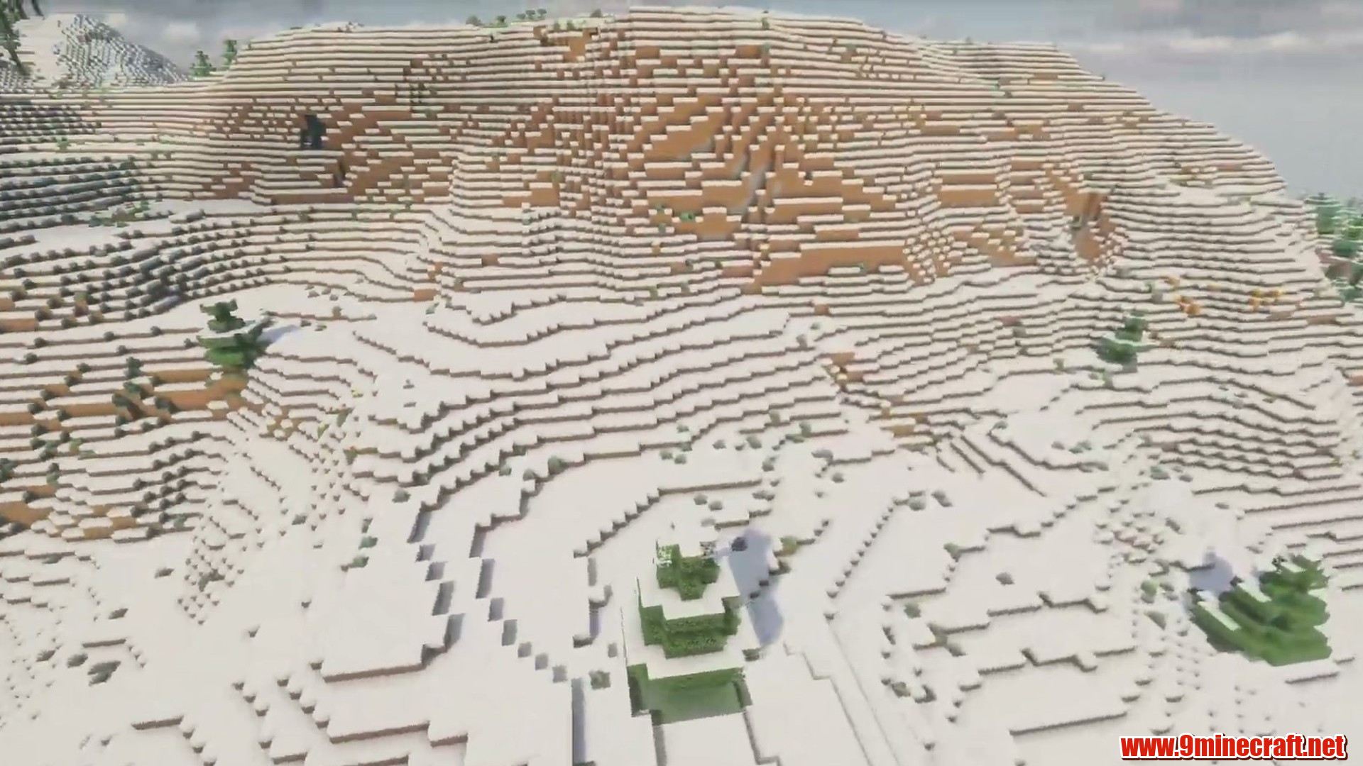 Snow hills forest in minecraft seed -5115799251561076342