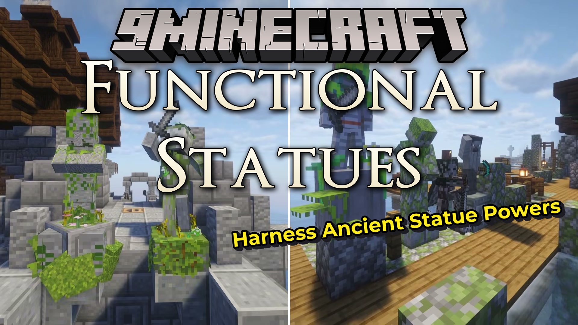 Functional Statues Mod (26.2, 1.20.1) – Craft Custom Stone Statues