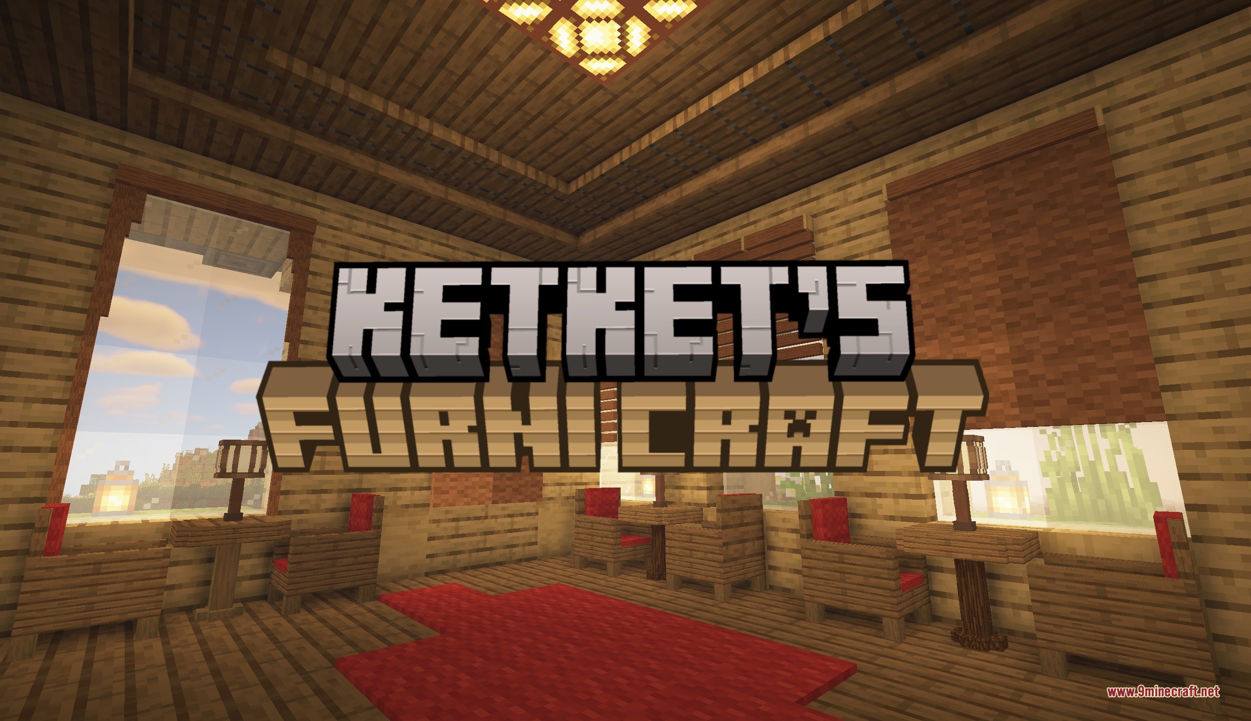 Furni Craft Data Pack (26.2, 1.20.1) – Furnish Your Base With Working Chairs 4 Ketket furnicraft data pack adds various wooden chairs and tables to rooms