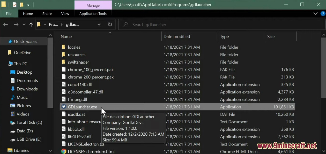 Gdlauncher (26.2, 1.20.1) – A Cool Custom Launcher For Minecraft Java Edition 6 Gdlauncher screenshots 5