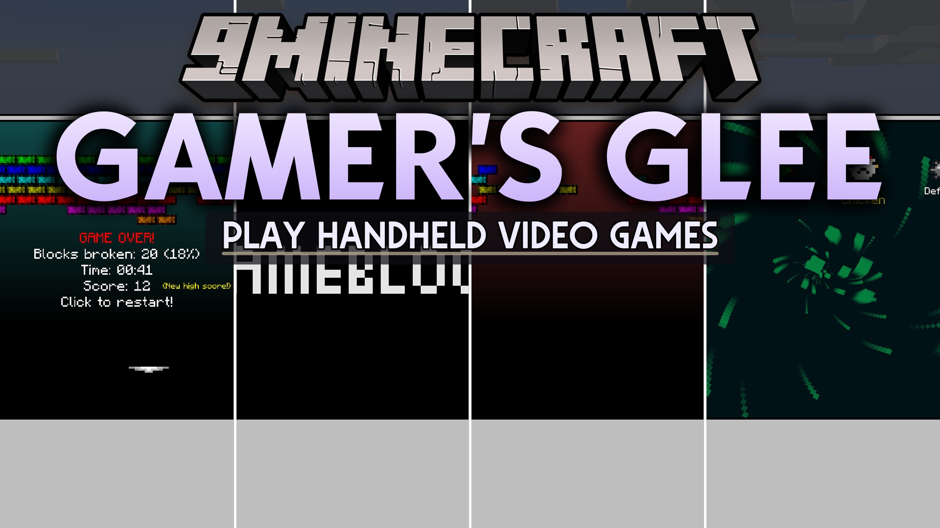 Gamer’s Glee by DiamondWalker Mod (1.20.1) – Play Retro Arcade Games