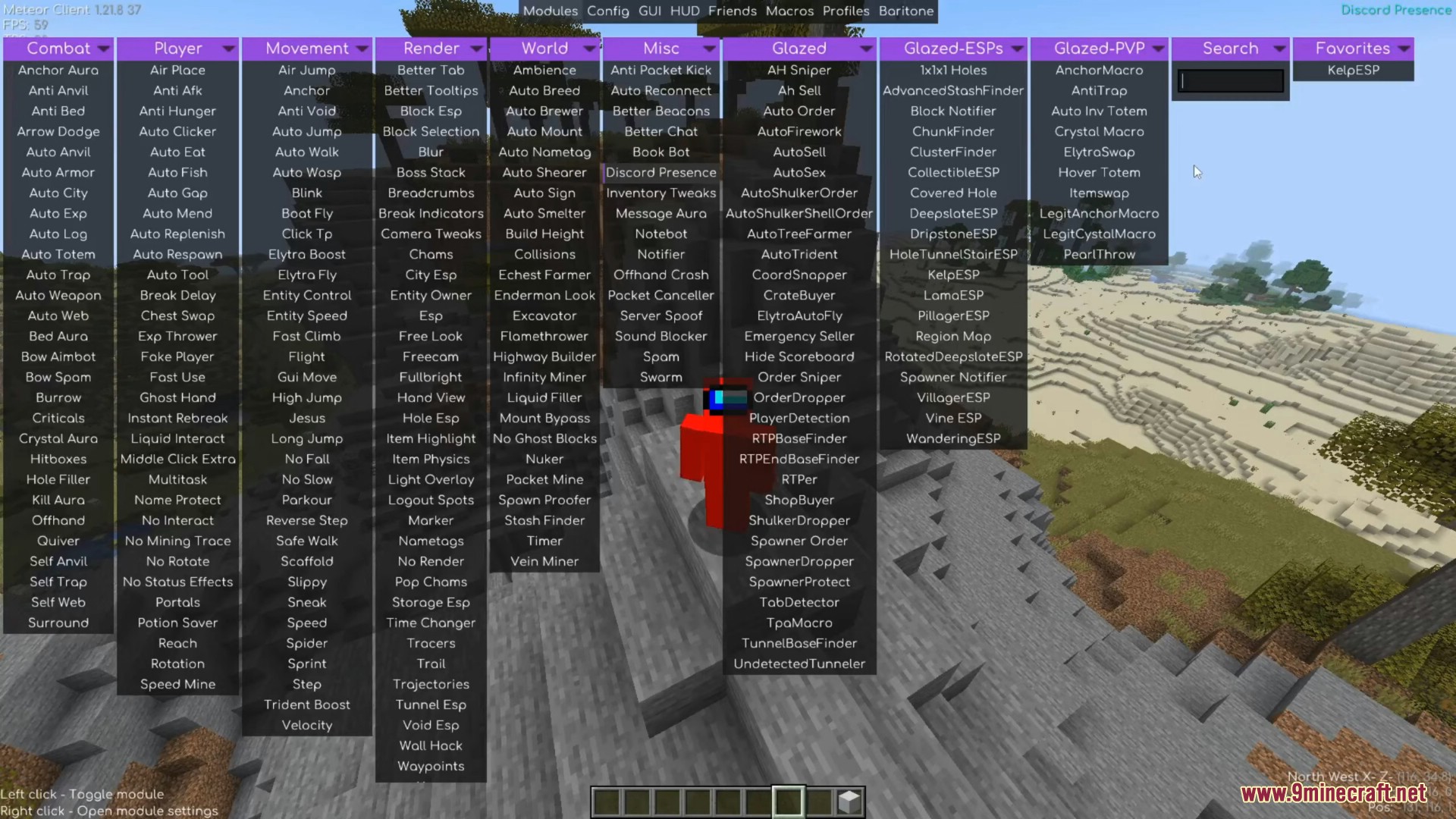 Glazed client mod screenshots 3 1