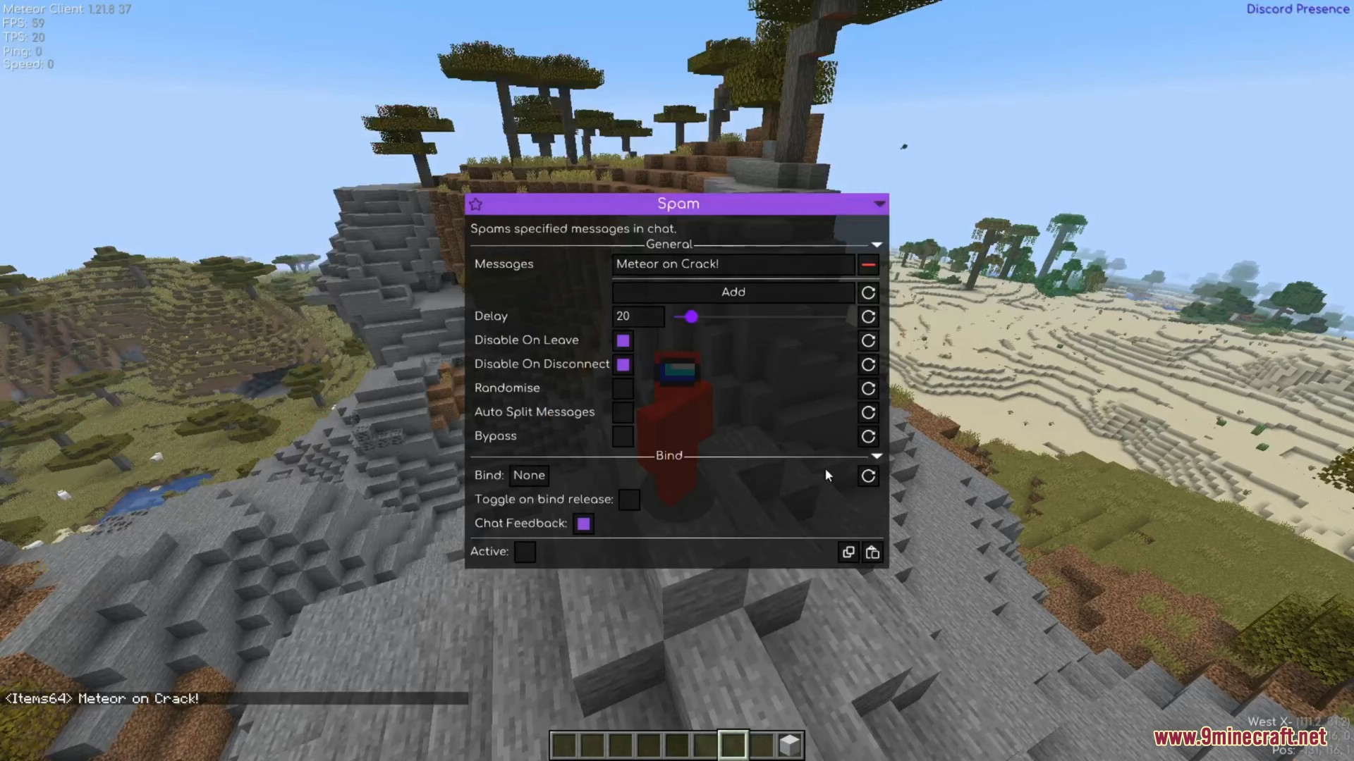 Glazed client mod screenshots 5 1