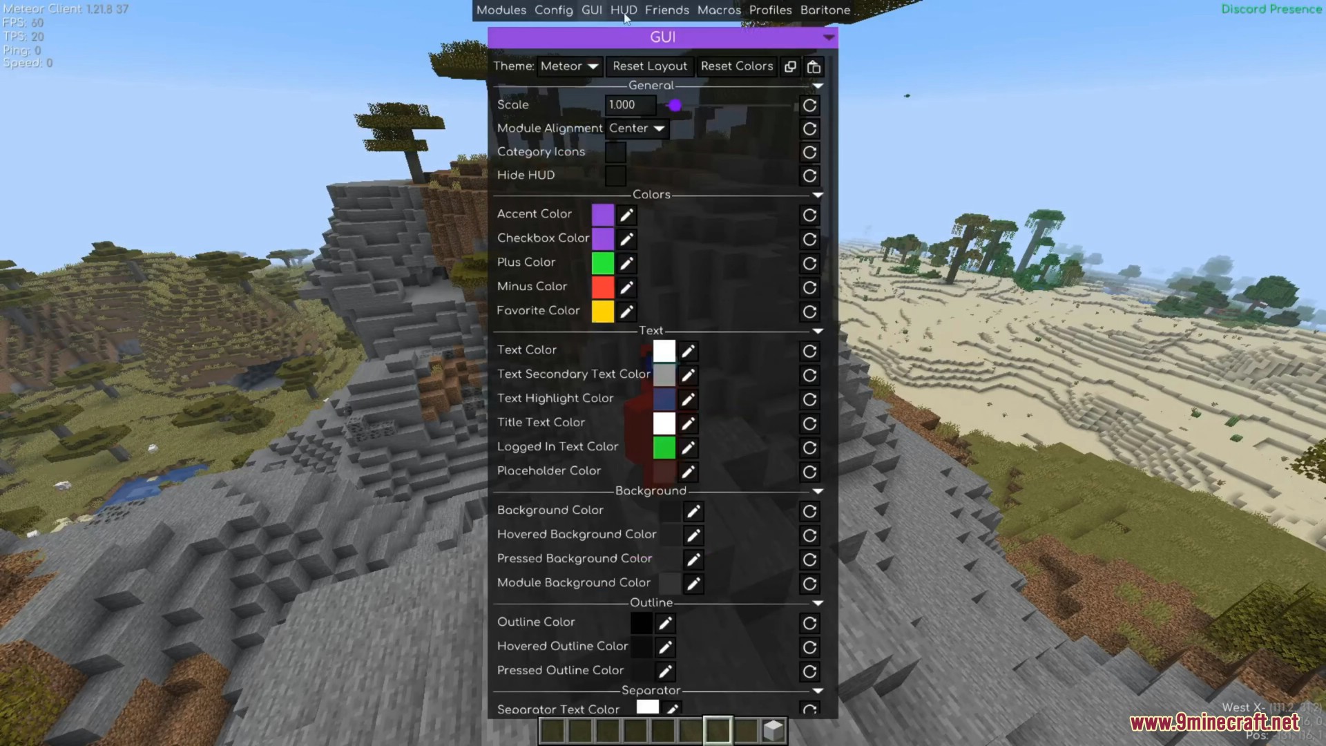 Glazed client mod screenshots 6 1