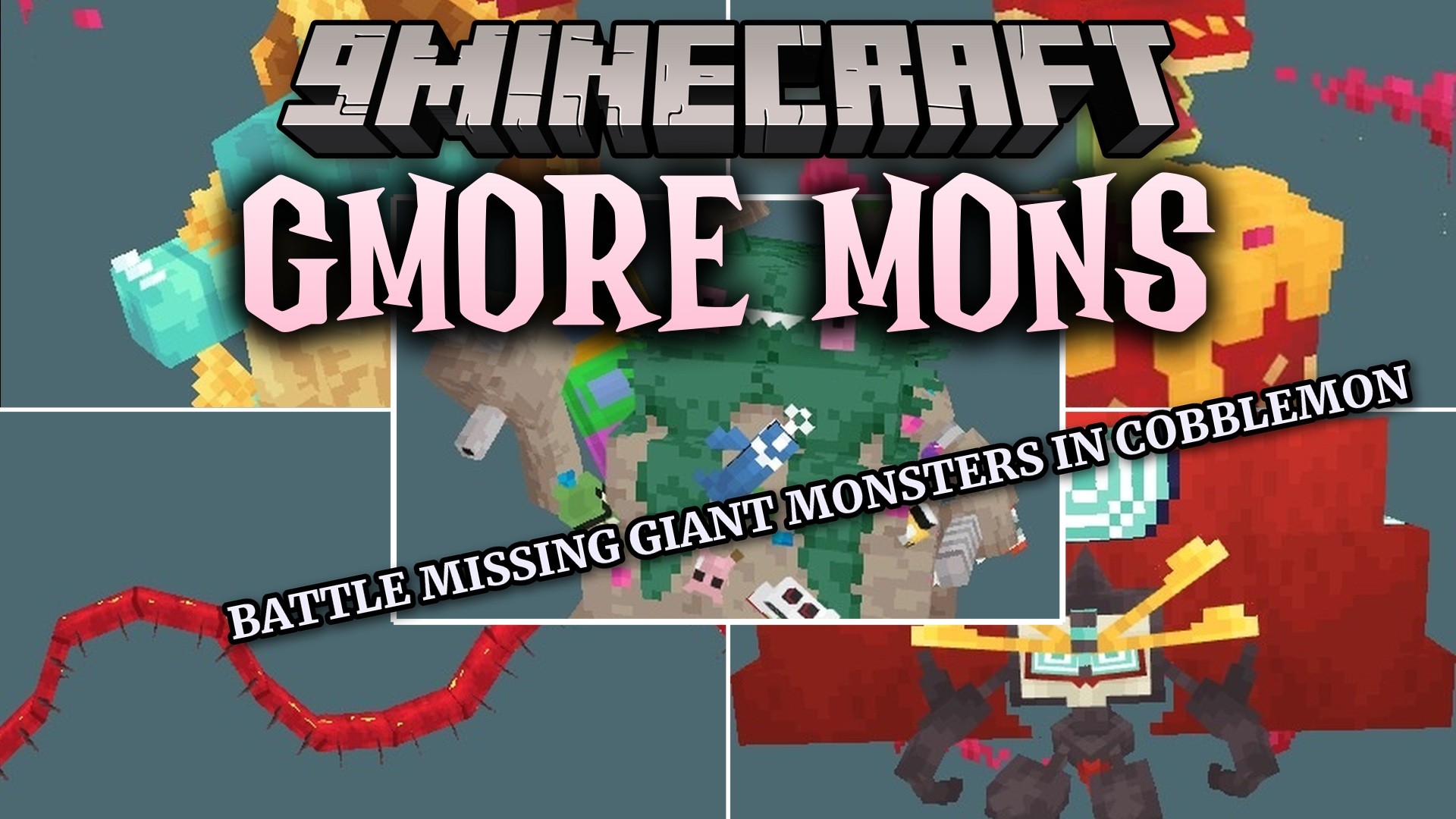 Gmore Mons Data Pack (1.21.1) – Battle Missing Giant Monsters in Cobblemon