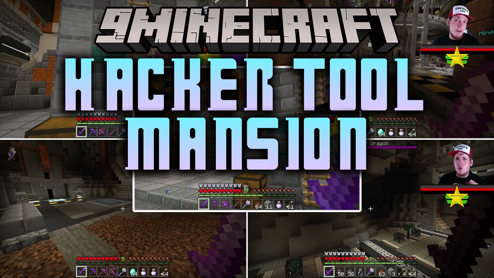 Hacker Tool Mansion Map (26.2, 1.20.1) – Loot Secret Overpowered God Gear