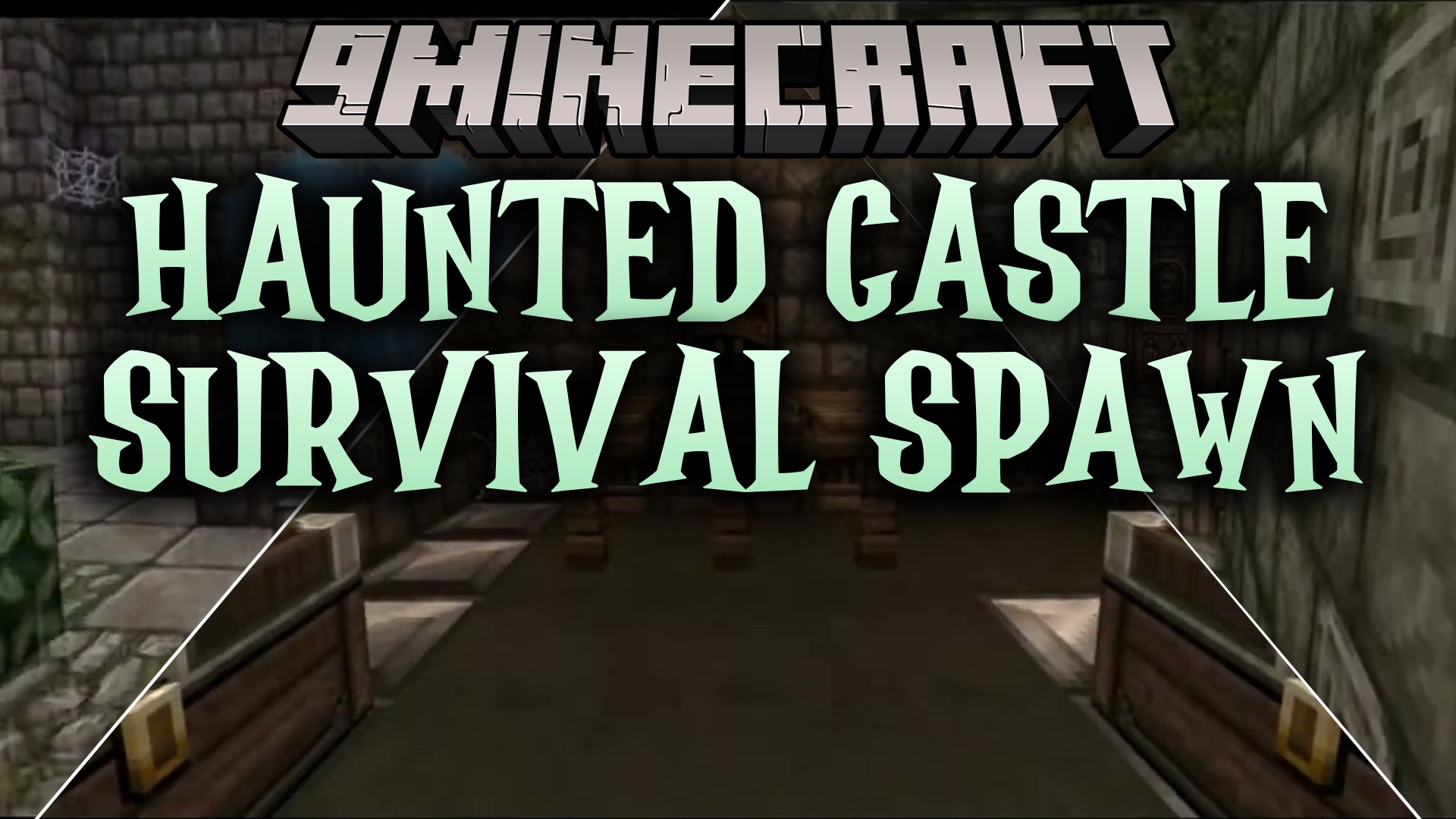 Haunted Castle Survival Spawn Map (26.2, 1.20.1) – Brave the Spooky Fortress