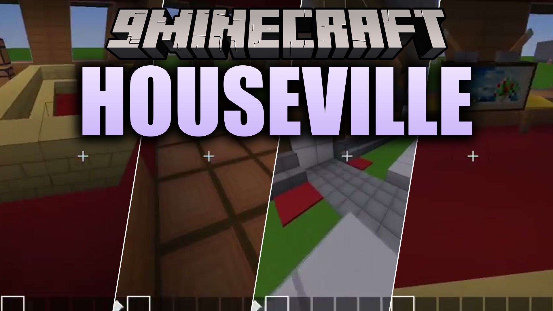 Houseville Map (26.2, 1.20.1) – A Peaceful Walk Through Detailed Homes