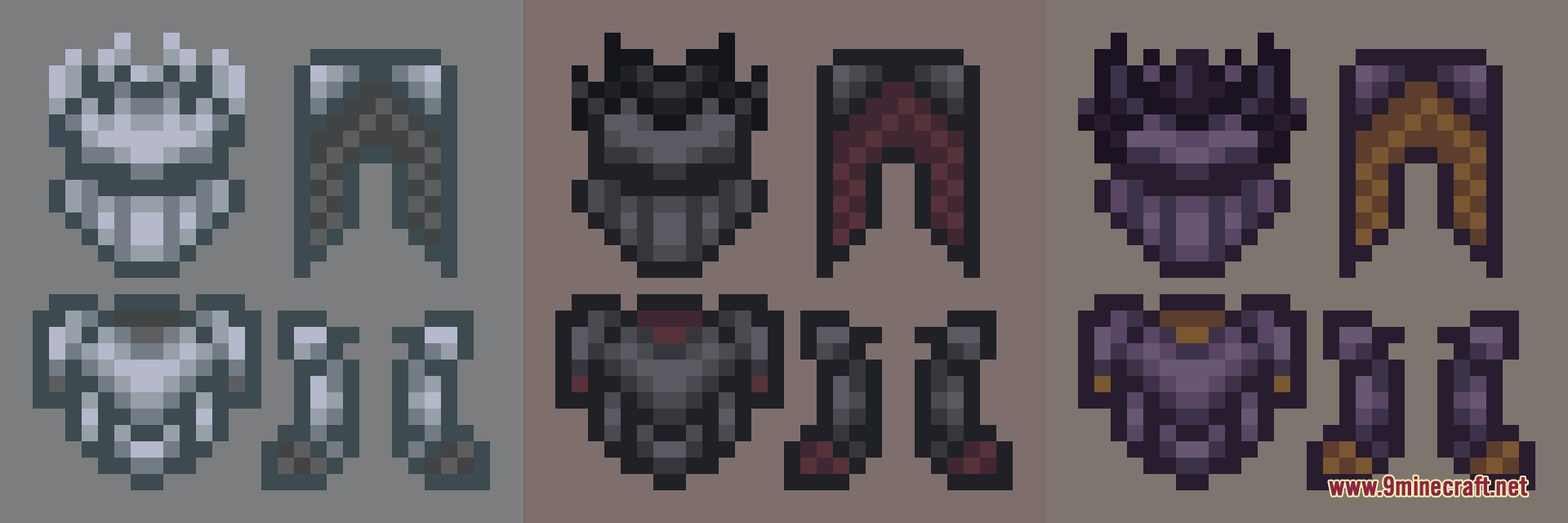 Ice &Amp; Fire Dragonsteel Weaponry Resource Pack (1.20.1) 3 Three redesigned dragon master armor sets with unique color schemes and details
