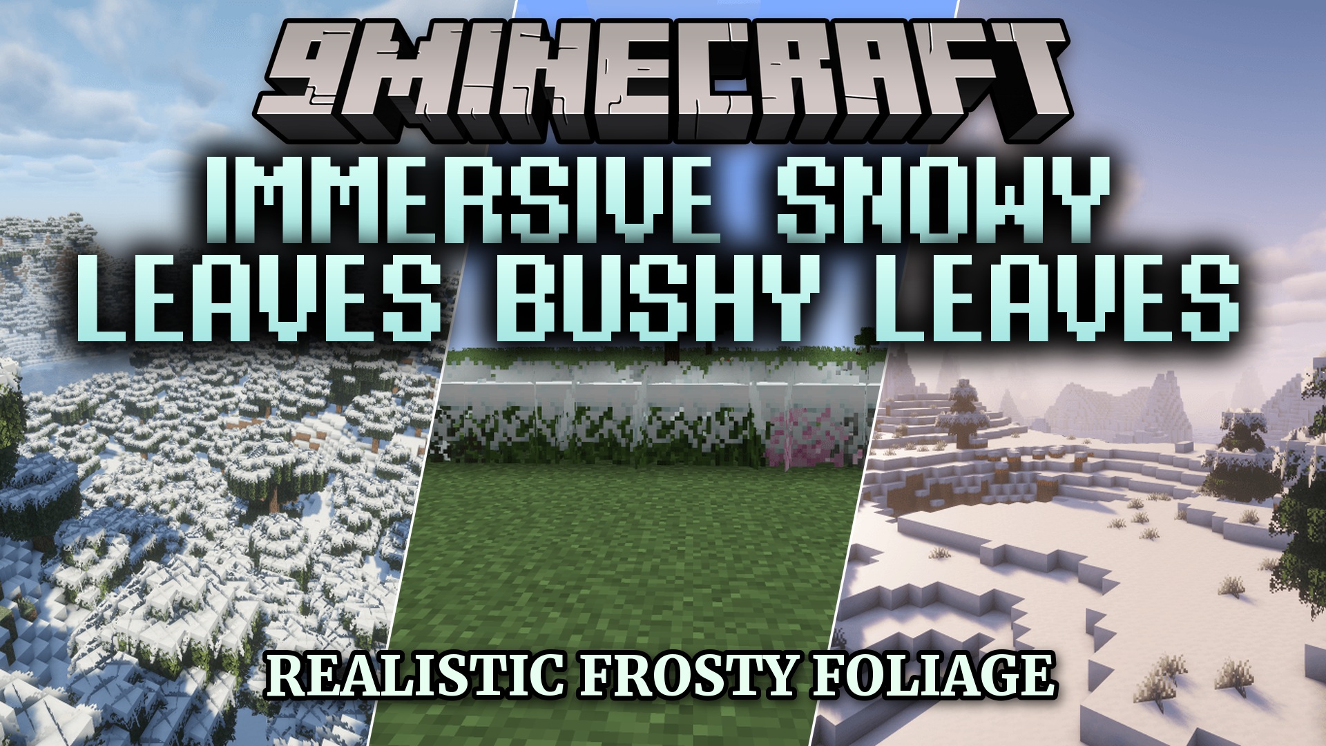 Immersive Snowy Leaves Bushy Leaves Resource Pack (1.21.11, 1.20.1) Immersive Snowy Leaves Bushy Leaves Resource Pack (1.21.11, 1.20.1)