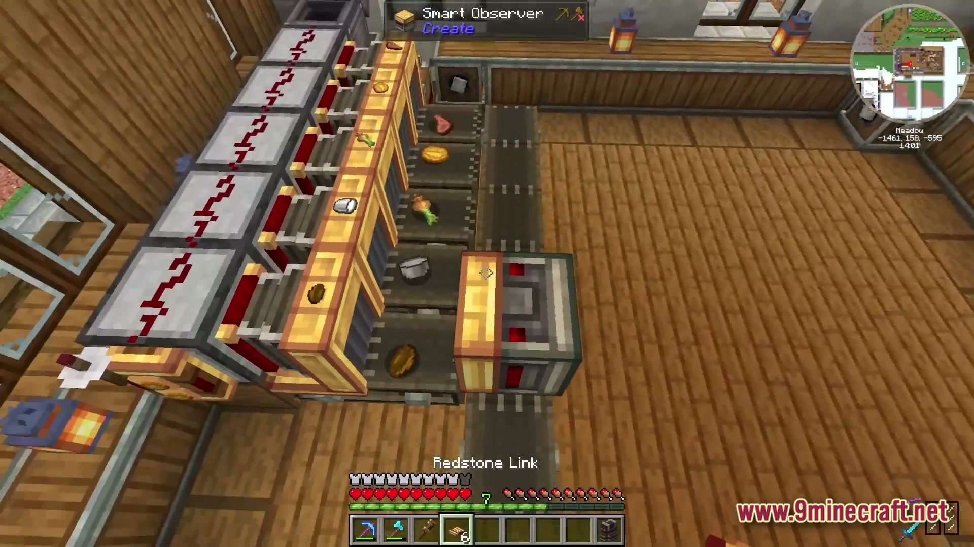 Industrial Banquet Crucible Modpack (1.20.1) – Automate Cooking And Gear Technology 7 An automated food processing line using create mod belts, brass tunnels, and redstone components