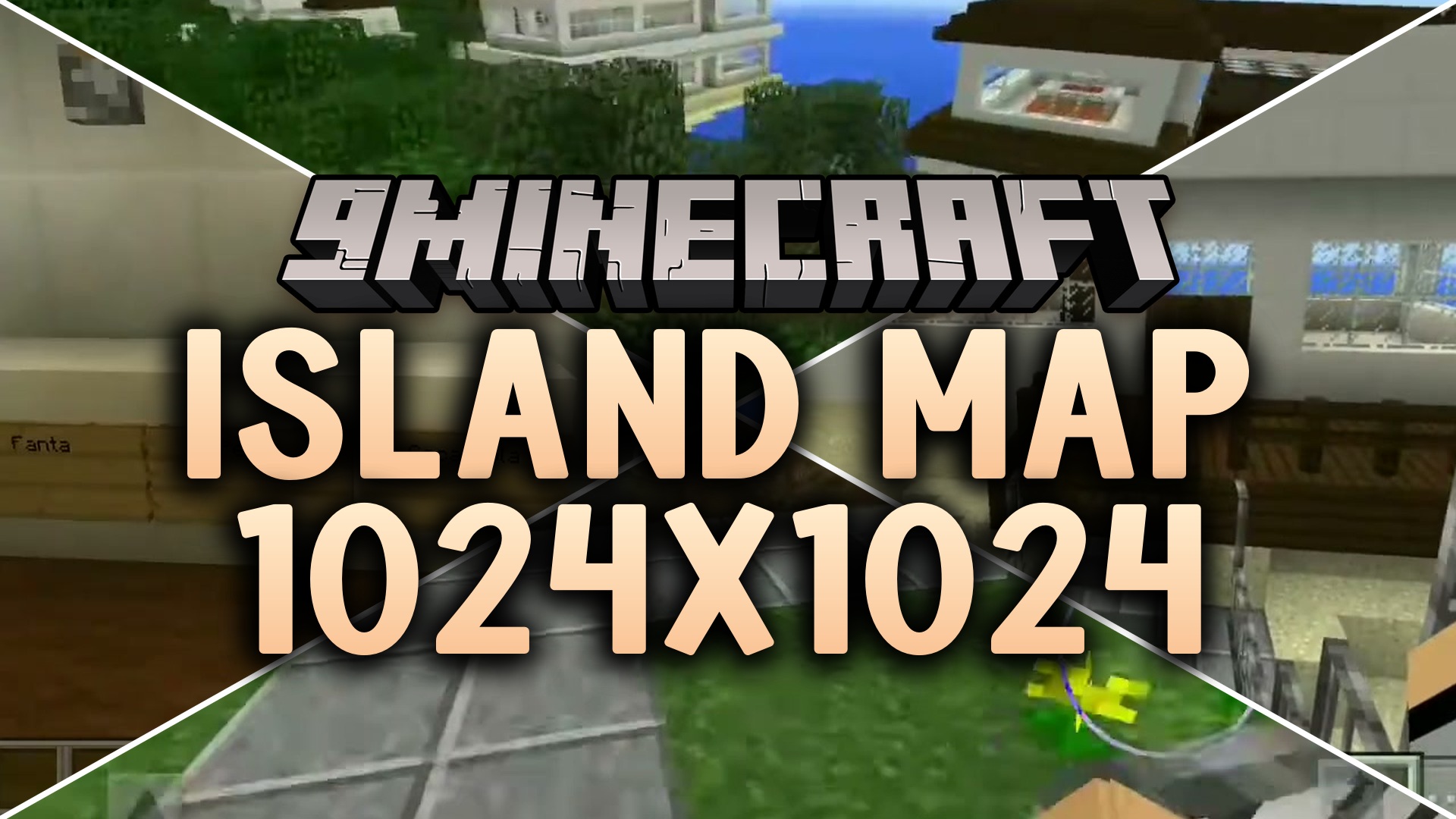 Island Map 1024×1024 Map (26.2, 1.20.1) – Survive Seven Lonely Ocean Islands