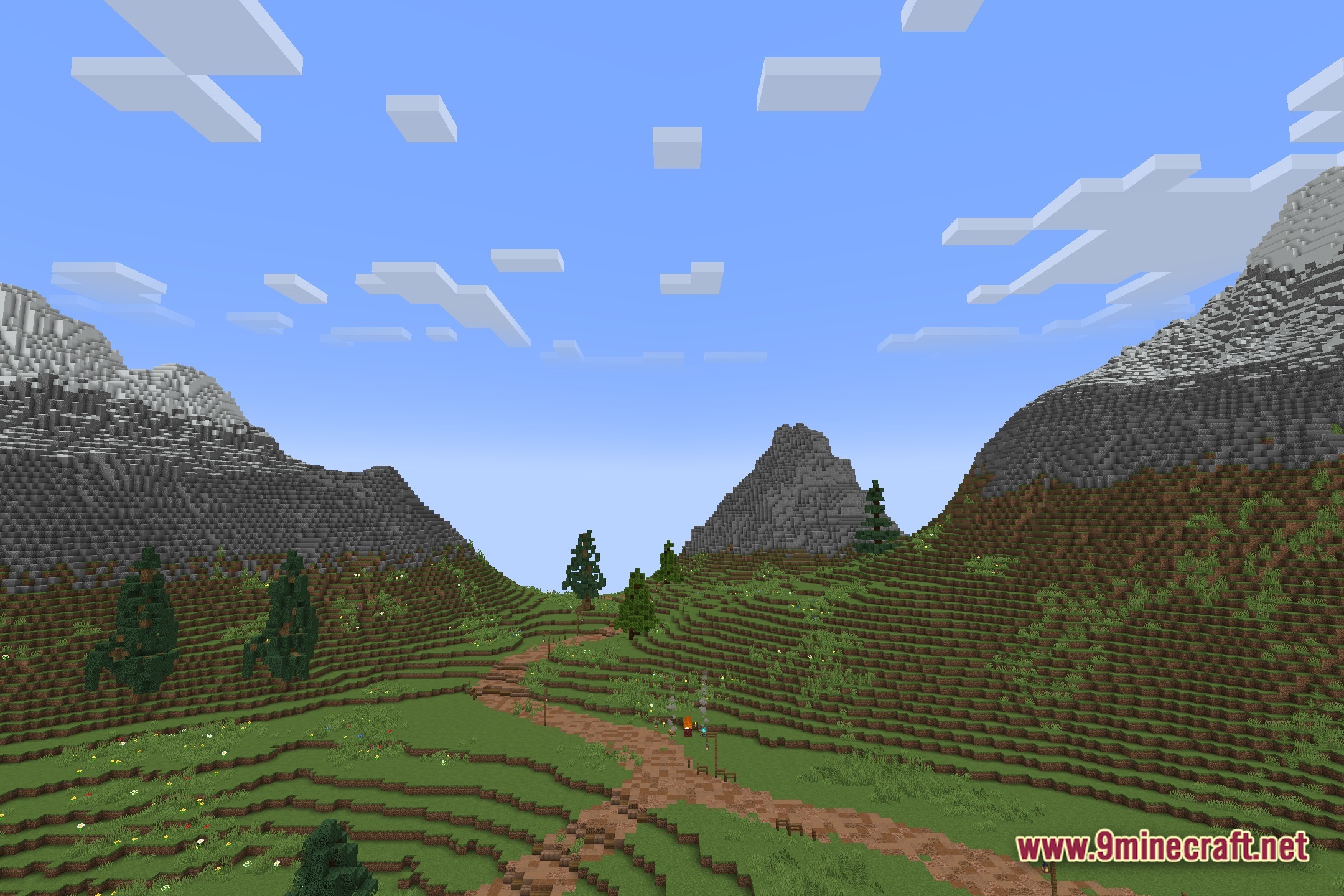 Itsjxk Inception Free Shaders (26.2, 1.20.1) – Upward Bending Terrain Effect 2 Itsjxk inception free shaders screenshot 1