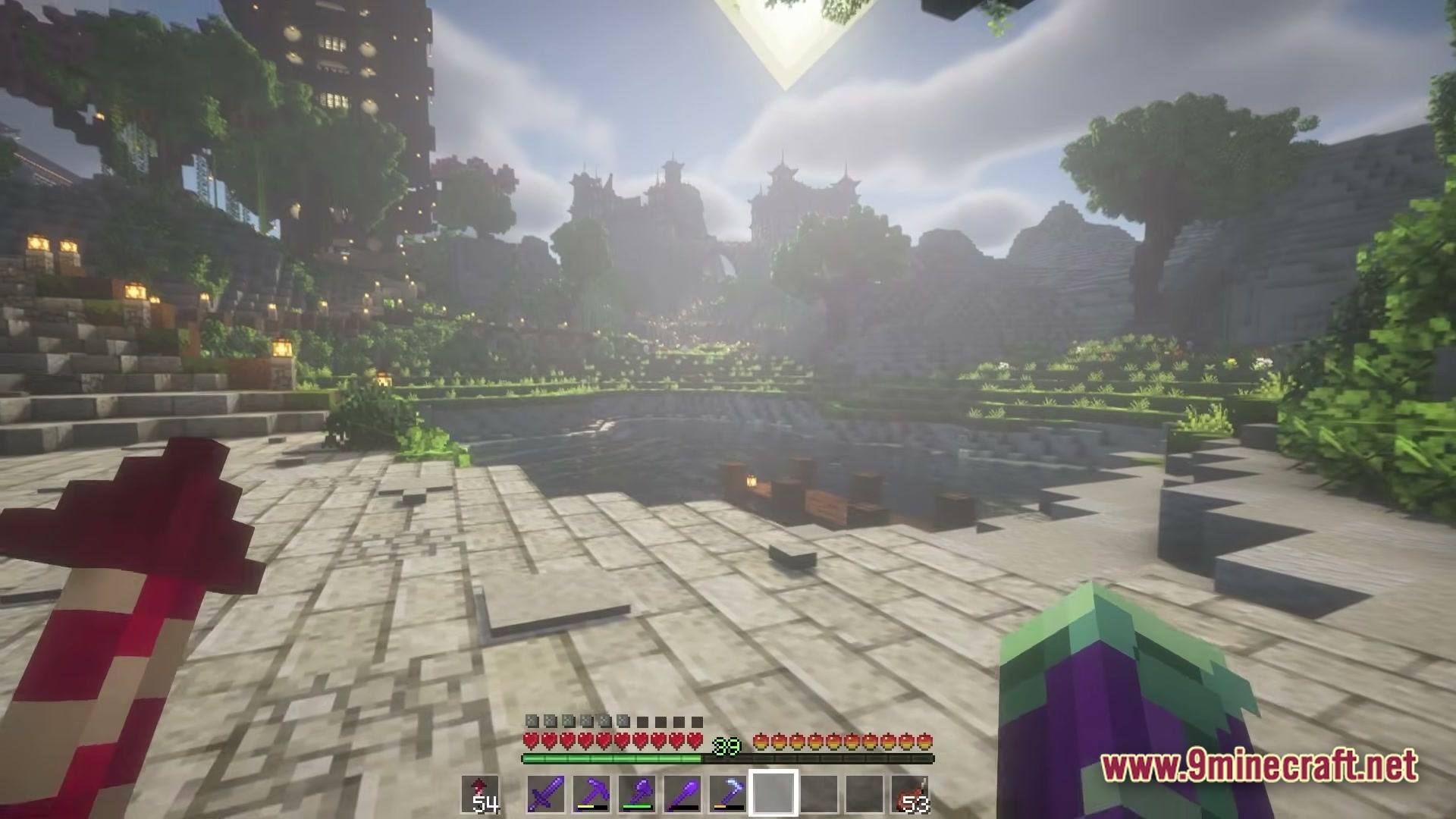 Japanese Survival House Map (26.2, 1.20.1) – Serene Cherry Blossom Homestead 2 Japanese survival house map screenshot 1