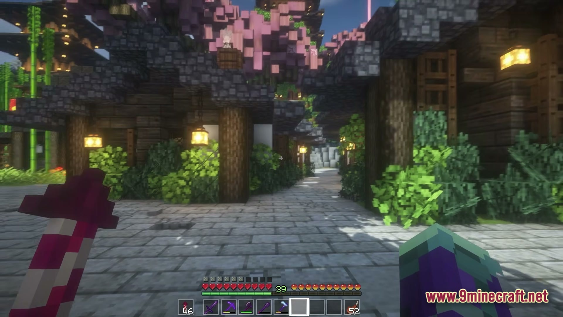 Japanese Survival House Map (26.2, 1.20.1) – Serene Cherry Blossom Homestead 3 Japanese survival house map screenshot 2