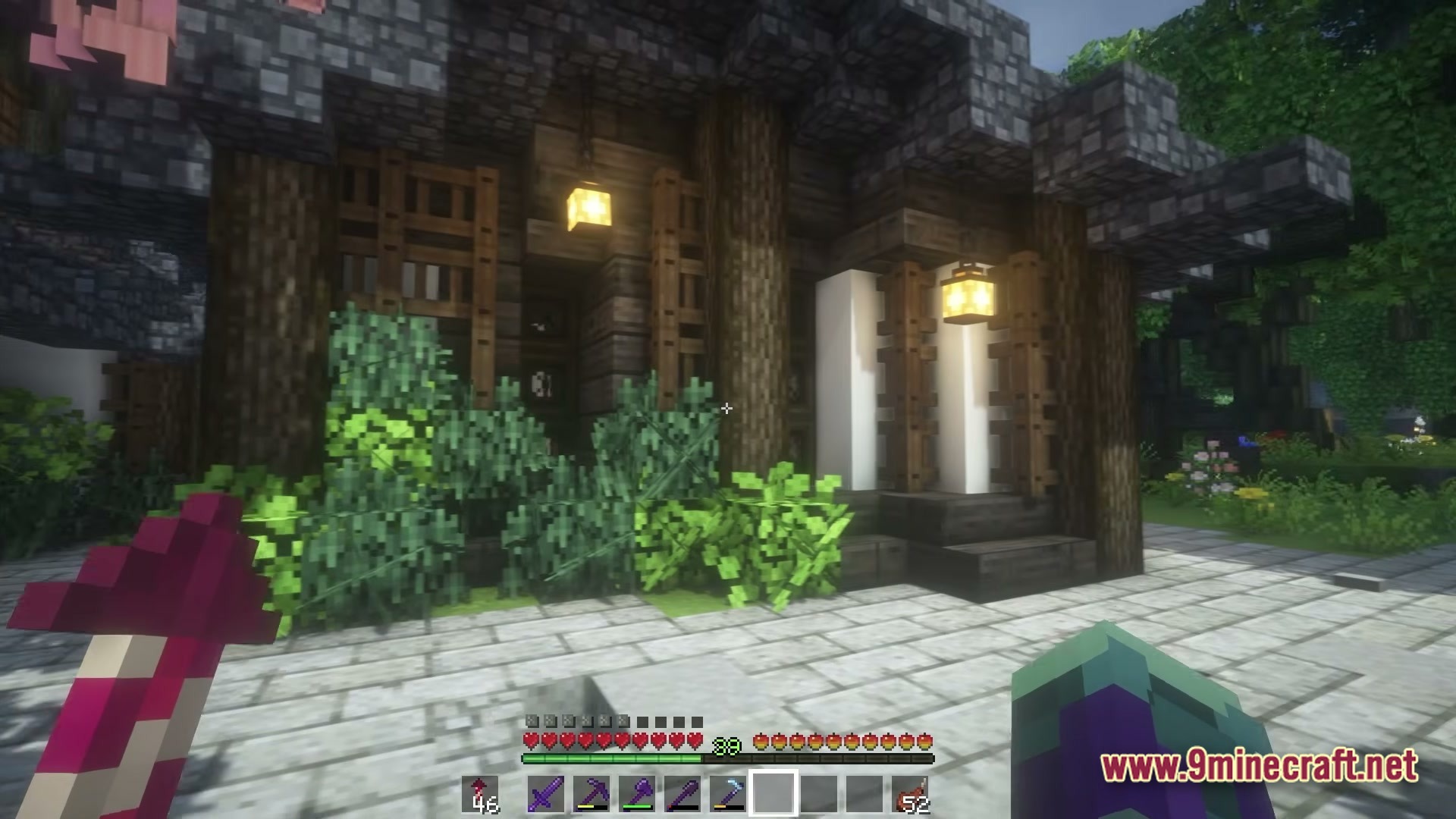 Japanese Survival House Map (26.2, 1.20.1) – Serene Cherry Blossom Homestead 4 Japanese survival house map screenshot 3