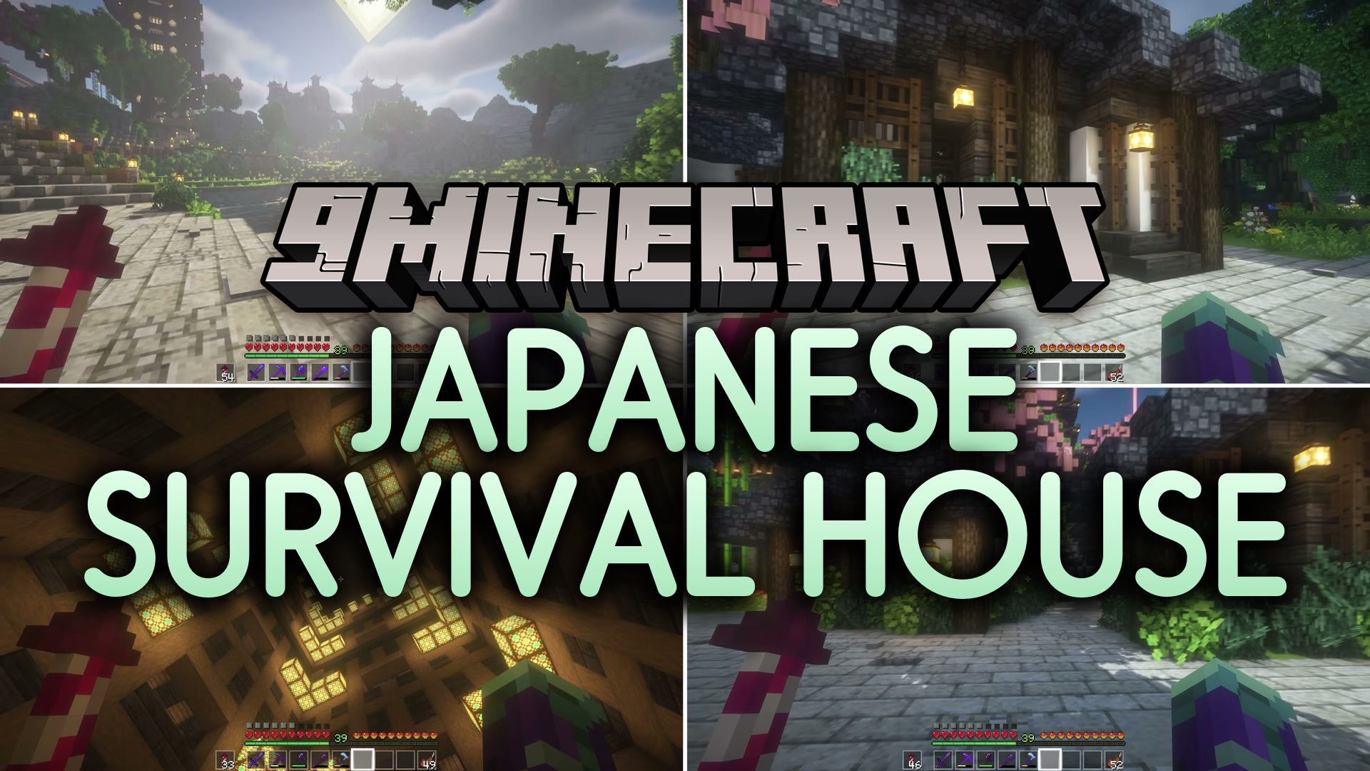 Japanese Survival House Map (26.2, 1.20.1) – Serene Cherry Blossom Homestead