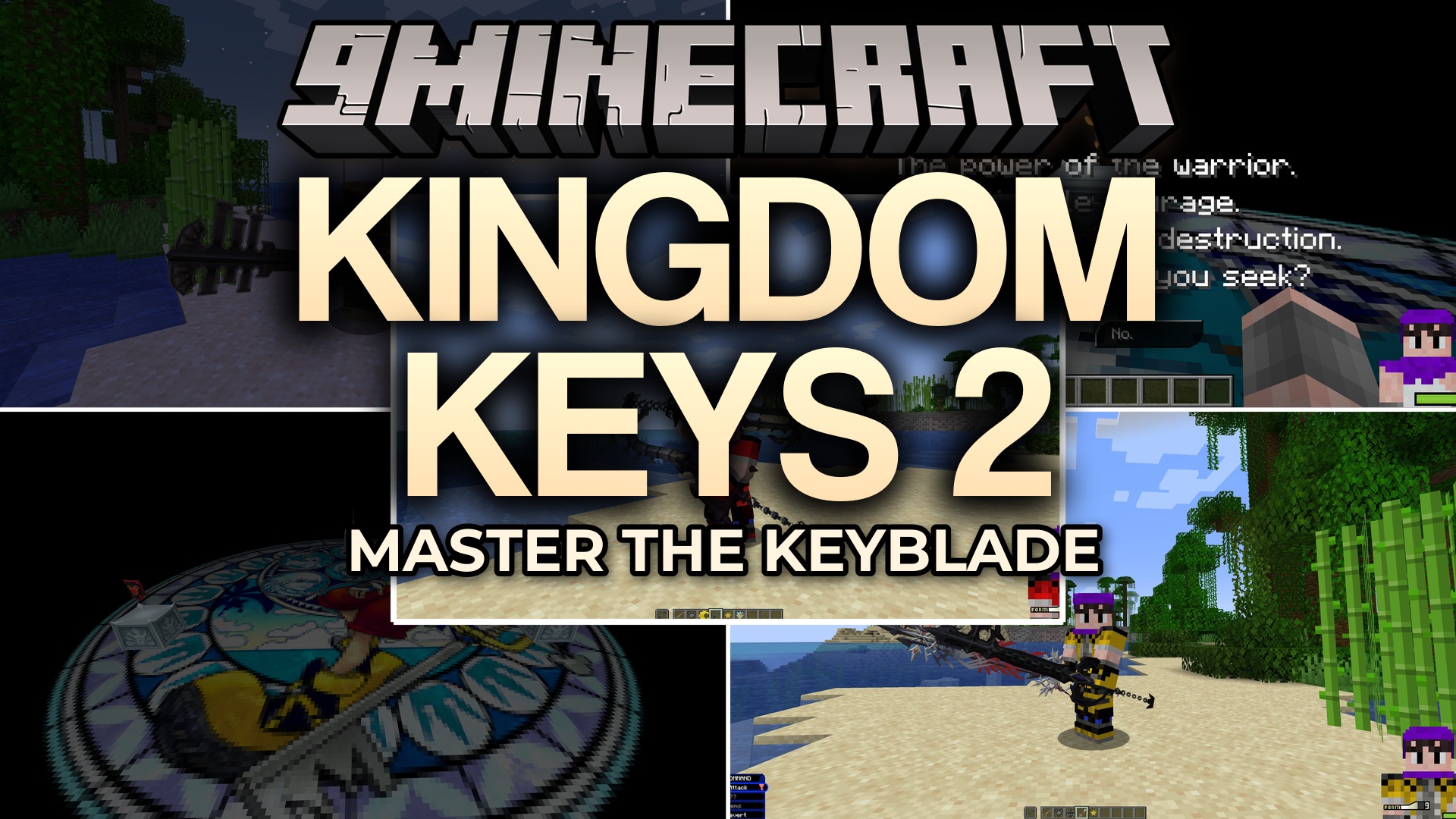 Kingdom Keys 2 Mod (1.21.1, 1.20.1) – Battle Heartless and Nobodies