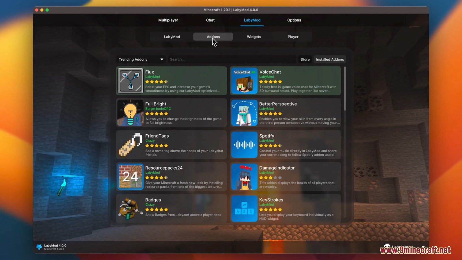 Labymod Client Launcher (26.2, 1.20.1) – Upgrade Your Minecraft Experience 6 Labymod launcher screenshots 5