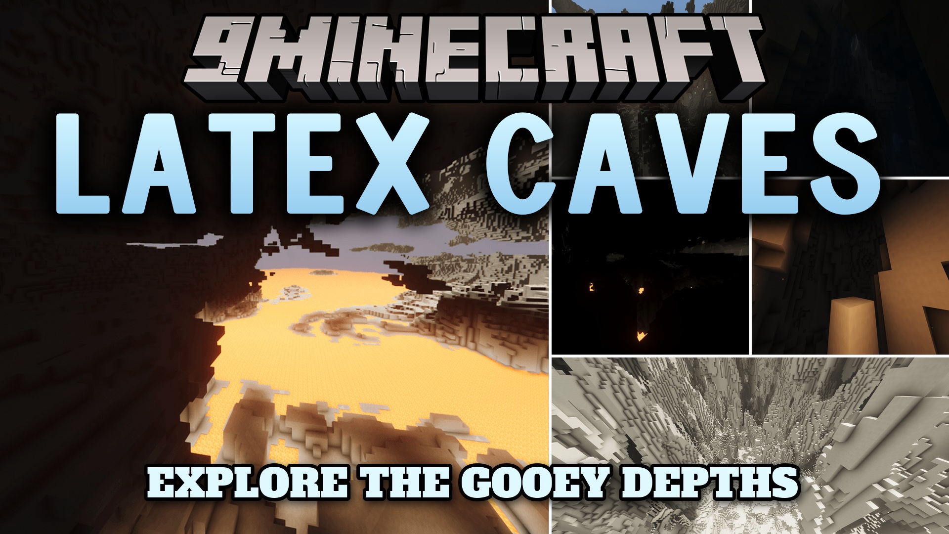 Latex Caves Mod (1.20.1) – Survive a Hazardous Underground Latex Dimension