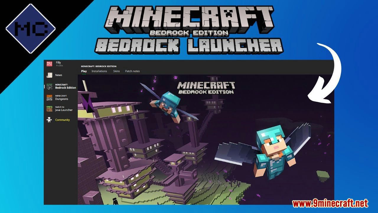 Bedrock Launcher (26.x, 1.21) – Minecraft Bedrock for Windows
