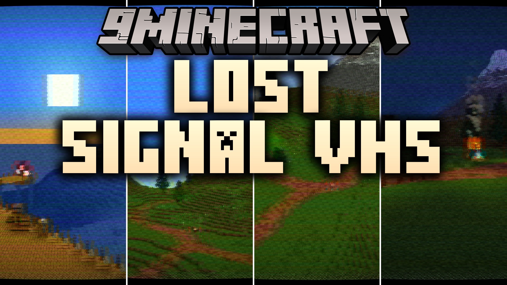Lost Signal VHS Shaders (26.2, 1.20.1) – Interlaced Fields and Color Bleed
