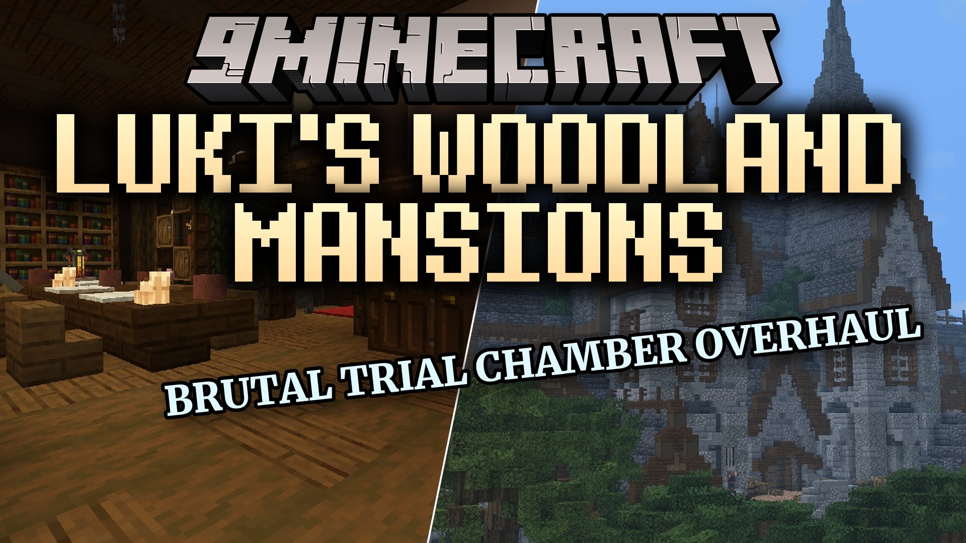 Luki’s Woodland Mansions Data Pack (1.21.11, 1.20.1) – Conquer Deadly Mansions