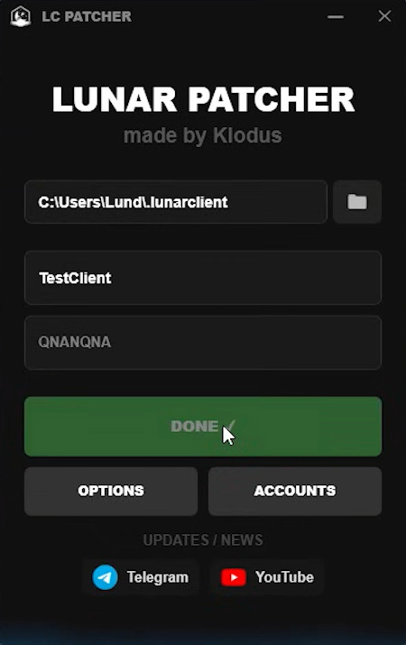 Lunar patcher screenshots 7